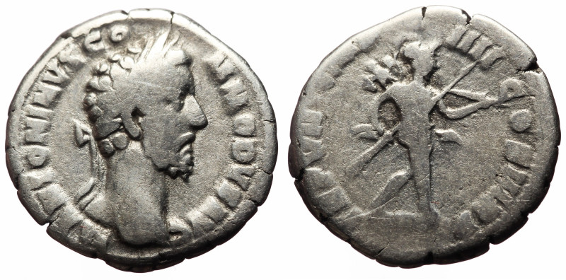 Commodus (177-192) AR Denarius (Silver, 3.29g, 18mm) Roma, 181-182.
Obv. M COMMO...