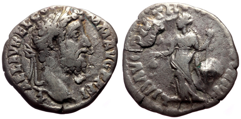 Commodus (177-192) AR Denarius (Silver, 2.52g, 17mm) Rome 
Obv: M ANTONINVS COMM...