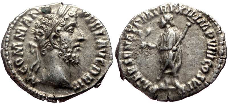 Commodus (177-192) AR Denarius (Silver, 2.84g, 18mm) Rome, 187 
Obv: M COMM ANT ...