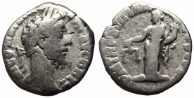 *Only 7 specimens recorded in Reka Devnia hoard*
Commodus (177-192) AR Denarius (Silver, 2.63g, 17mm) Rome, 188.
Obv: M COMM ANT P FEL AVG BRIT, Lau...