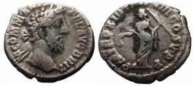 Commodus (177-192) AR Denarius (Silver, 2.62g, 18mm) Rome, 186-187. 
Obv: M COMM ANT P FEL AVG BRIT, laureate head right 
Rev: P M TR P XIII IMP VIII ...