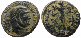 Maximinus II Daia (Augustus, 310-313) unatributed AE Follis (Bronze, 6.86g, 22mm)
Obv: IMP C GAL VAL MAXIMIANVS P F AVG, Head of Galerius, laureate, r...