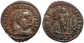Licinius I (308-324) AE silvered Follis (Silvered bronze, 3.33g. 22mm) Alexandria, 315-316. 
Obv: IMP C VAL LICIN LICINIVS P F AVG, laureate head to r...