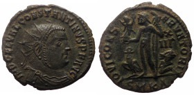 *Just several specimens recorded by acsearch*
Constantine I 'the Great' (307-337) AE Follis (Bronze, 2.89g, 19mm) Cyzicus, 321-324.
Obv: IMP C FL VA...
