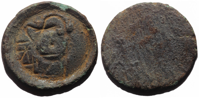 Byzantine AE weight (Bronze, 8.70g, 17mm)