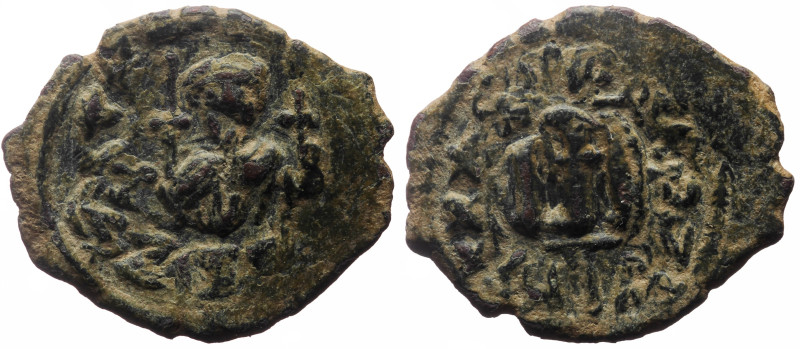 Michael I and Theophylactus (811-813), follis (Bronze, 26.6 mm, 4.48 g), .
 Time...