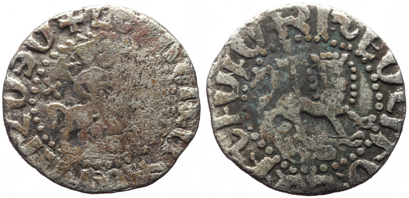 Armenia, Cilician Armenia, Royal, Levon II (1270-1289) AR Tram (Silver, 2.39g, 2...