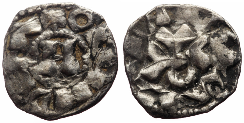 Italy, Lucca, Otto I (962-973), denier (Silver, 16.0 mm, 0.85 g). 
Obv: + IMPERA...