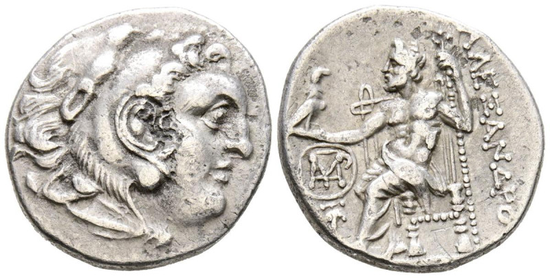 REYES DE MACEDONIA, Alejandro III el Grande. Dracma. (Ar. 4,04g/19mm). 290-275 a...