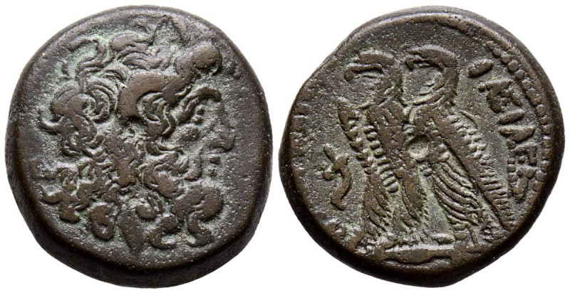 REINO PTOLEMAICO, tiempos de Cleopatra III y Ptolomeo IX hasta Ptolomeo XII. Ae1...