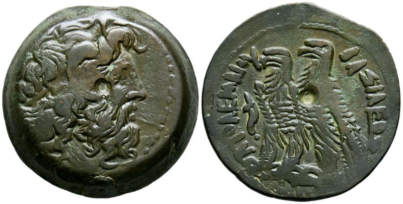 REINO PTOLEMAICO, Ptolomeo VI Philometor. Ae30. (Ae. 21,35g/30mm). 204-180 a.C. ...