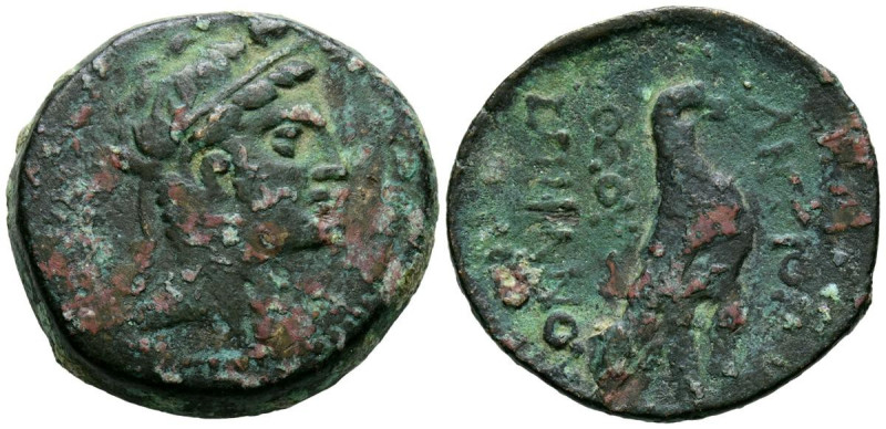 REINO SELEUCIDA, Antíoco IV Epífanes. AE.25 (Ae. 11,95g/25mm). 175-164 a. C. Ant...