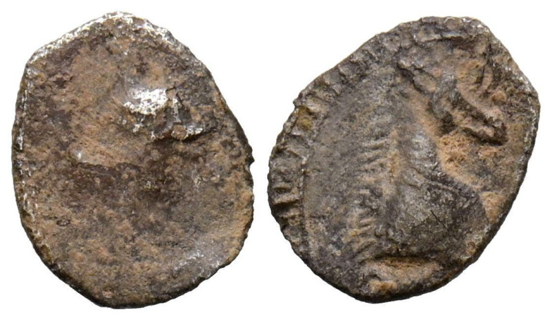 ARSE-SAGUNTO (Sagunto, Valencia). Hemióbolo. (Ar. 0,25g/9mm). 300-200 a.C. (FAB-...