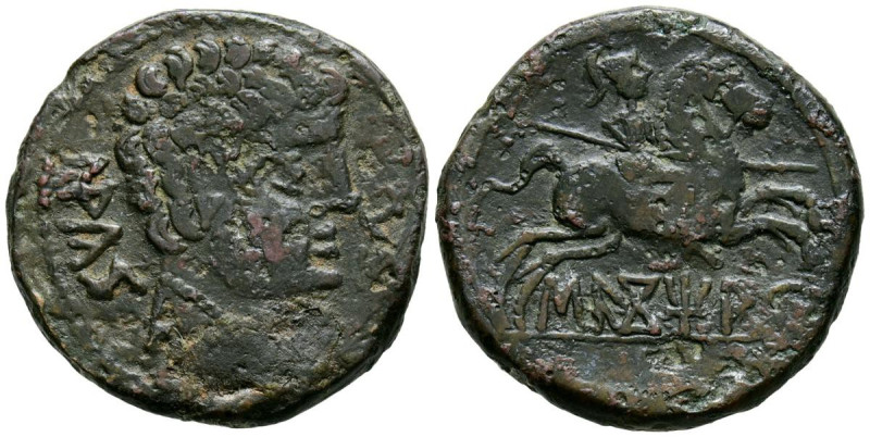 SECOTIAS (Sigüenza, Guadalajara). As. (Ae. 11,05g/26mm). 120-20 a.C. (FAB-2153)....