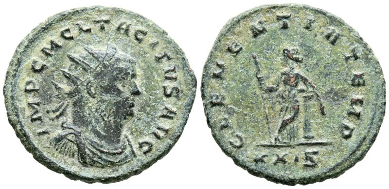 TACITO. Antoniniano. (Ae. 3,64g/21mm). 275-276. Roma. (RIC 84). Anv: Busto radia...