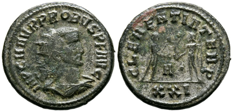 PROBO. Antoniniano. (Ve. 3,52g/21mm). Antioquía. (RIC 920). Anv: Busto radiado y...