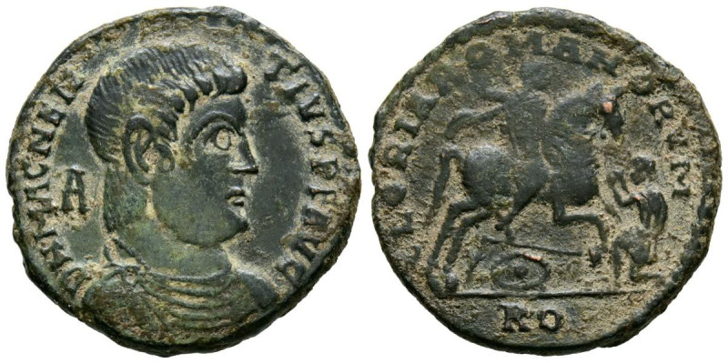 MAGNENCIO. Centenional. (Ae. 3,84g/20mm). 351-352 d.C. Roma. (RIC 209). Anv: Bus...