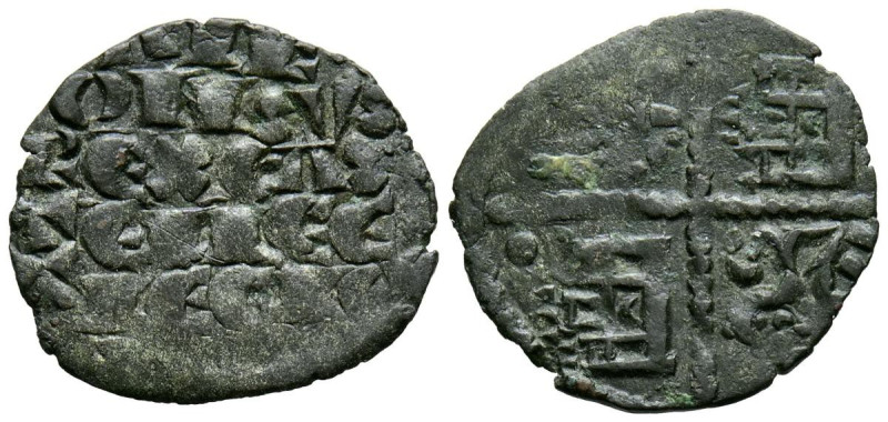 ALFONSO X (1252-1284). Dinero alfonsí de la 1º guerra de Granada". (Ve. 0,66g/16...