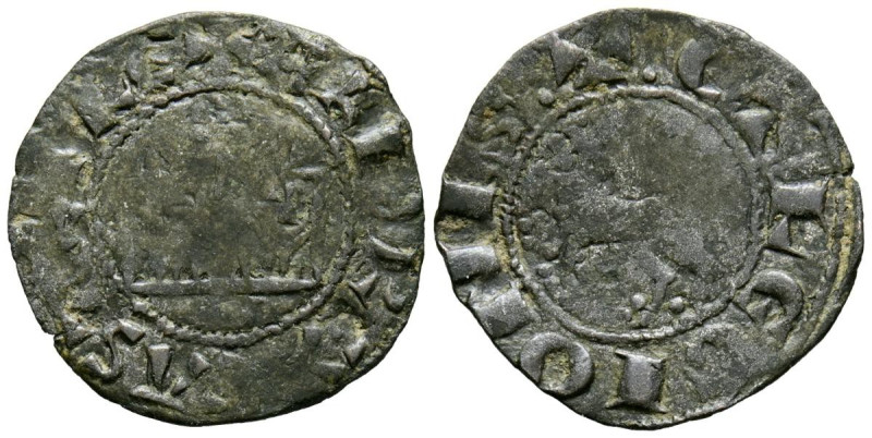 ALFONSO X (1252-1284). Dinero prieto. (Ve. 0,72g/18mm). Burgos. (Imperatrix A10:...