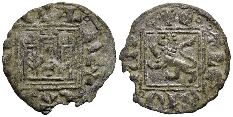 ALFONSO XI (1312-1350). Dinero Novén. (Ve. 0,71g/18mm). Toledo. (Imperatrix A11:...