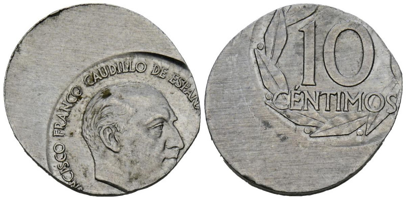 ESTADO ESPAÑOL (1936-1975). 10 Céntimos. (Al. 0,75g/19mm). 1959. Madrid. (Cal-20...