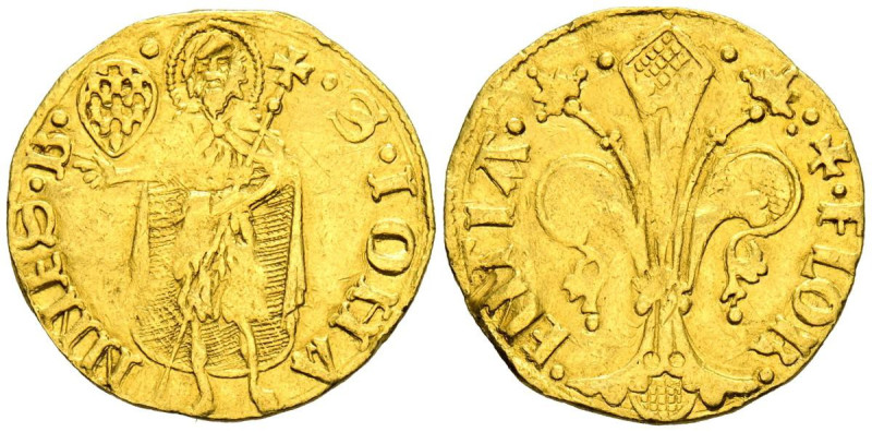 ITALIA, Giannozzo di Francesco Pitti (1472 ca.). Florín. (Au. 3,40g/21mm). Repúb...