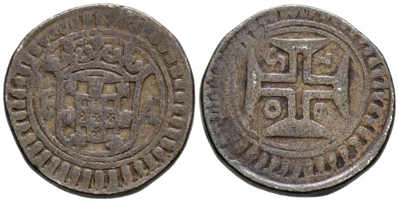 INDIA PORTUGUESA. D. João IV (1640-1656). 1/2 Xerafim. (Ar. 5,24g/20mm). Goa. (G...