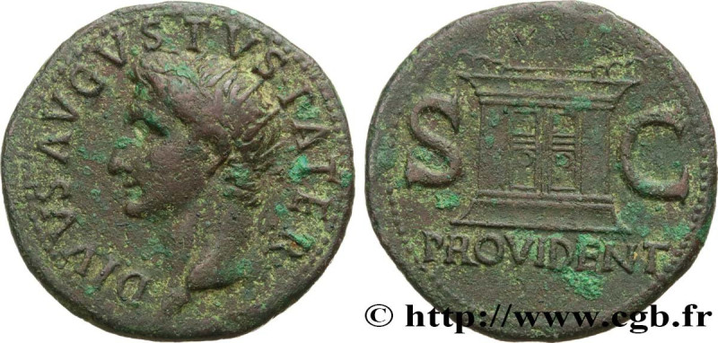 AUGUSTUS
Type : As 
Date : 22/23-30 ou 31-37 
Mint name / Town : Rome 
Metal : c...