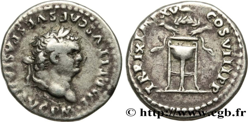 TITUS
Type : Denier 
Date : 80 
Mint name / Town : Rome 
Metal : silver 
Diamete...