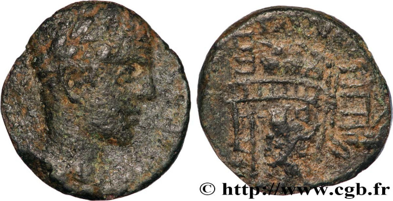 ELAGABALUS
Type : Unité 
Date : 218-219 
Mint name / Town : Samarie, Néapolis 
M...