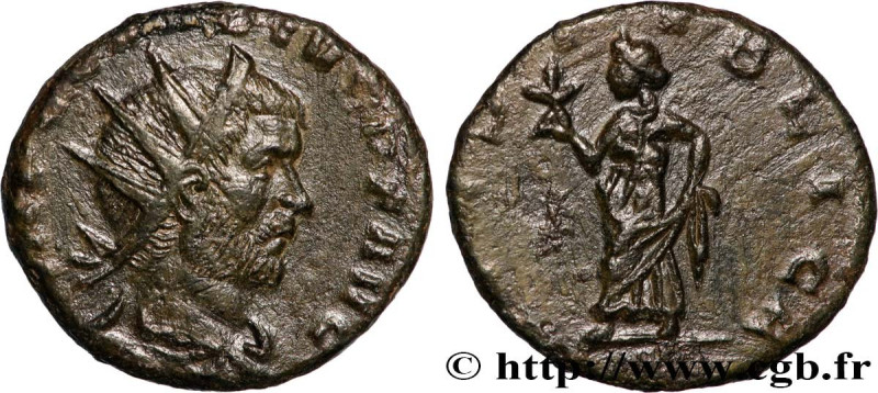 CLAUDIUS II GOTHICUS
Type : Antoninien 
Date : septembre 268 - janvier 269 
Mint...