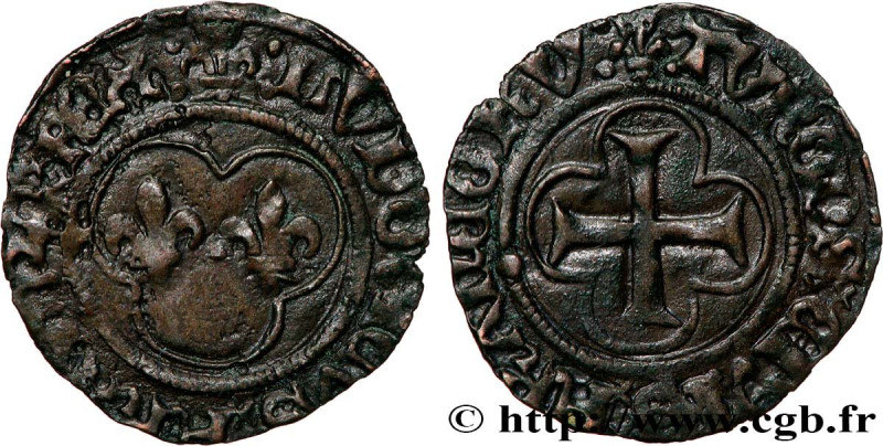 LOUIS XII, FATHER OF THE PEOPLE
Type : Denier tournois 
Date : n.d. 
Mint name /...