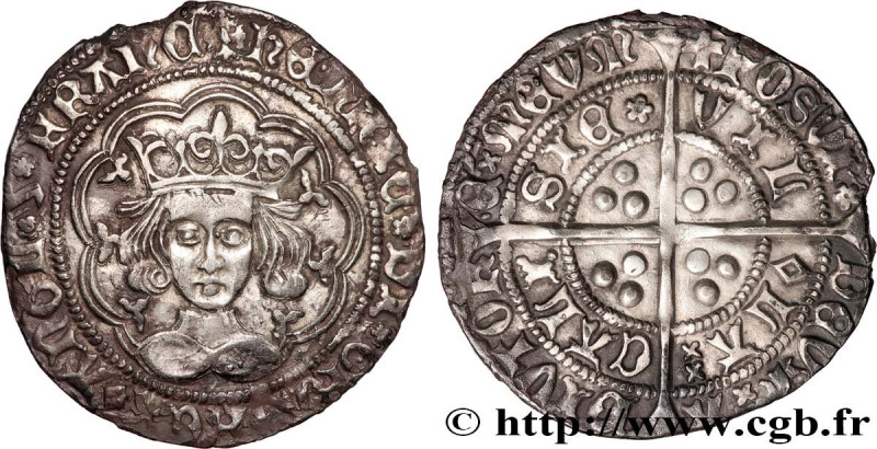 CALAISIS - CALAIS - HENRY VI OF LANCASTER
Type : Gros 
Date : (1422-1427) 
Date ...