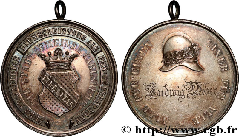 GERMANY
Type : Médaille, Service 
Date : 1837 
Mint name / Town : Allemagne, Car...