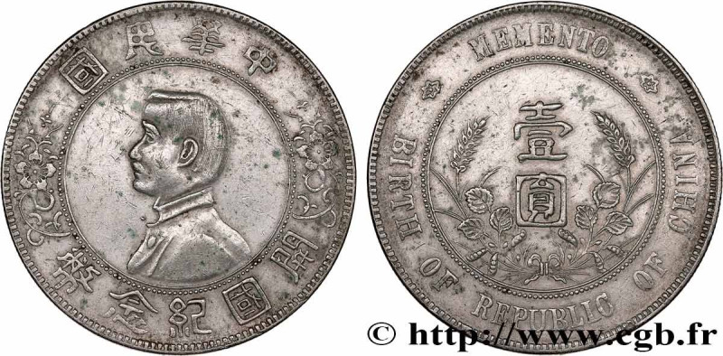 CHINA
Type : 1 Dollar ou Yuan Sun Yat-Sen - Naissance de la République 
Date : 1...