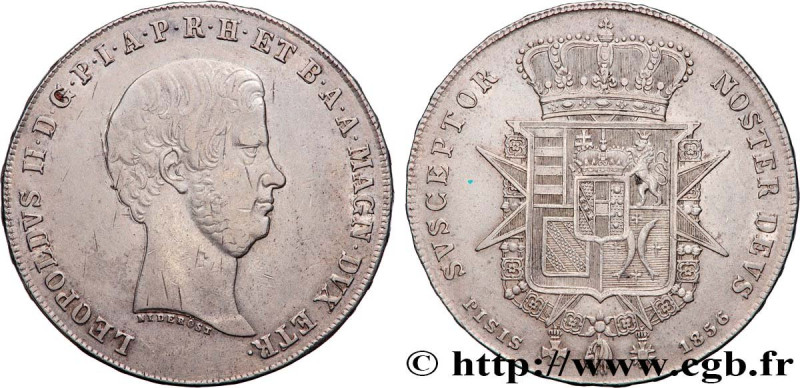 ITALY - GRAND DUCHY OF TUSCANY - LEOPOLD II
Type : 1 Francescone  
Date : 1856 
...