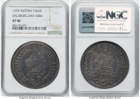 Salzburg. Paris von London Taler 1624 XF40 NGC, KM87, Dav-3504. HID09801242017 © 2024 Heritage Auctions | All Rights Reserved