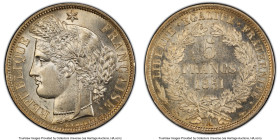 Republic 5 Francs 1851-A AU58 PCGS, Paris mint, KM761.1, Gad-719. HID09801242017 © 2024 Heritage Auctions | All Rights Reserved