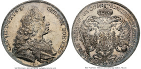 Bavaria. Karl Albrecht Taler 1743 UNC Details (Cleaned) NGC, Munich mint, KM464, Dav-1947, Schön-73, Wittelsbach-1964, Hahn-277. A particularly sought...