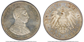 Prussia. Wilhelm II 5 Mark 1914-A MS62 PCGS, Berlin mint, KM536, J-114. HID09801242017 © 2024 Heritage Auctions | All Rights Reserved