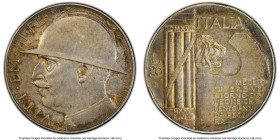 Vittorio Emanuele III "End of World War I-10th Anniversary" 20 Lire 1928 R-Yr. VI AU55 PCGS, Rome mint, KM70. HID09801242017 © 2024 Heritage Auctions ...