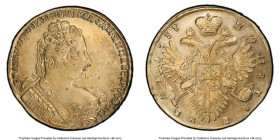 Anna Rouble 1733 AU50 PCGS, Kadashevsky mint, KM192.2, Dav-1671. Without Brooch variety. Two year type. HID09801242017 © 2024 Heritage Auctions | All ...