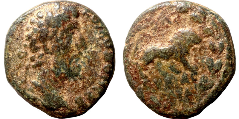 Roman coin

16mm 3,11g

Artifically sand patina