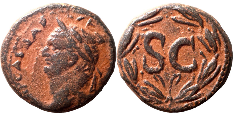 Vespasian (69-79). Seleucis and Pieria, Antioch. AD 73-4. Laureate head l. R/ SC...