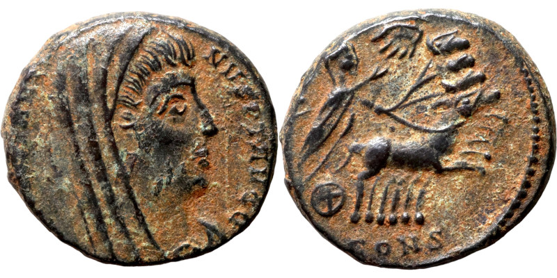 Divus Constantinus I, died 337. Follis, Constantinople 347-348. Æ

13mm 1,90g...