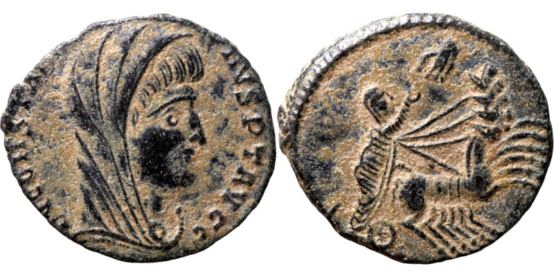 Divus Constantinus I, died 337. Follis, Constantinople 347-348. Æ

13mm 1,29g...