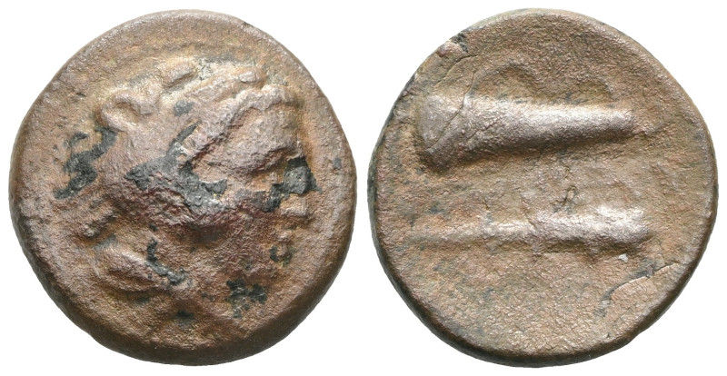 Greek
Alexander III, uncertain mint, AE (bronze) Alexander III 'the Great' (336...