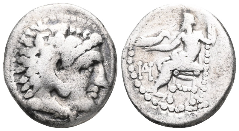 Greek
 Kingdom of Macedon. Alexander III 'the Great' AR Drachm, circa 325-323 B...