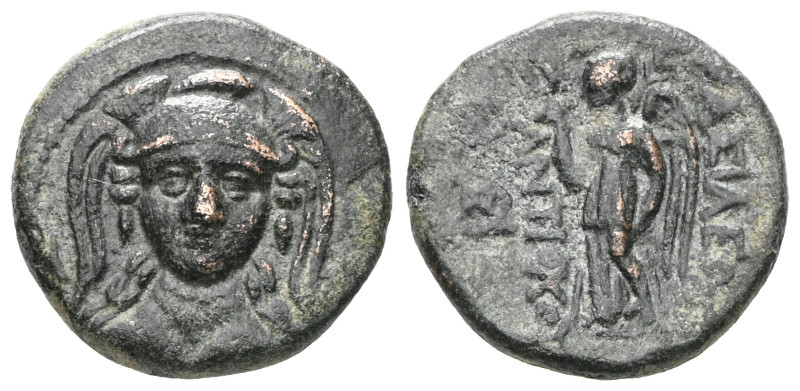Greek
SELEUKID KINGS of SYRIA. Antiochos I Soter, 281-261 BC. Chalkous (bronze)...