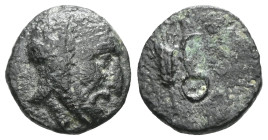GreekIonia. Achaemenid Period circa 380-350 BC. Autophradates, Satrap of SpardaBronze Æ.  Condition: VF.
